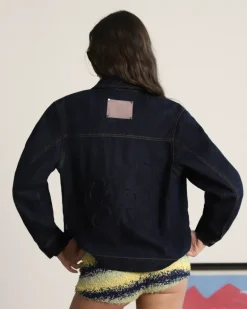Chaqueta Vaquera Trucker Washed Dark