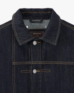 Chaqueta Vaquera Trucker Washed Dark