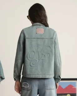 Chaqueta Vaquera Trucker Washed Light