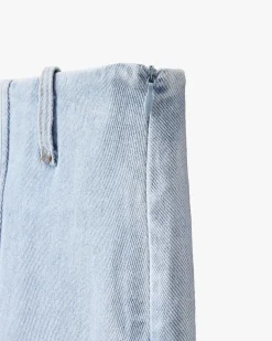 Cherry Denim Skirt