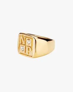 Chess Ring Gold