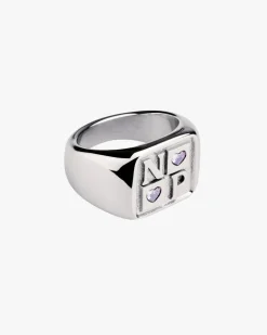 Chess Ring Silver