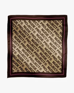 Classic Handkerchief Logo Brown