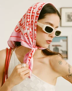 Classic Handkerchief Logo Pink