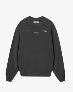 Crewneck Global Soon Gris Oscuro