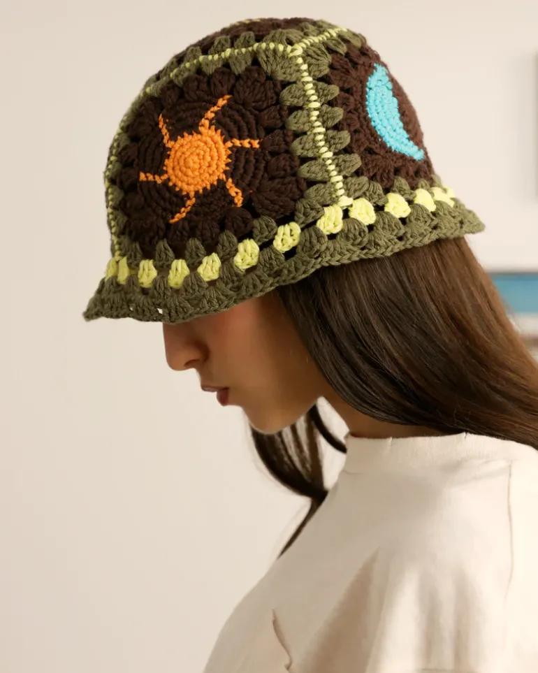 Crochet Bucket Hat Fantasy