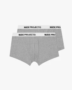 Essential Boxer Gris 2Xpack