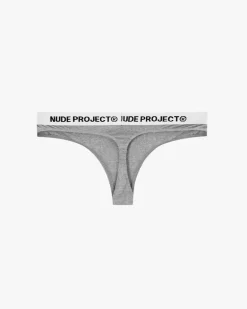Essential Thong Grey