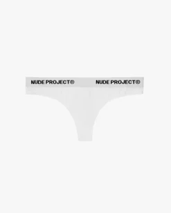 Essential Thong White