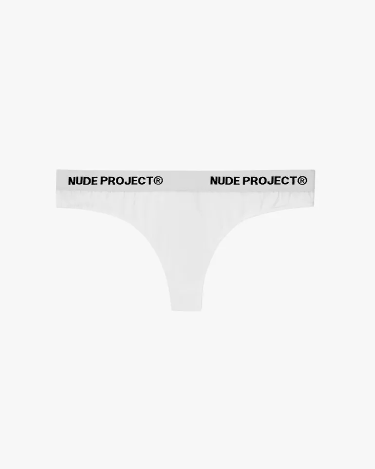 Essential Thong White