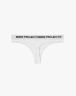 Essential Thong White
