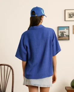 Half Polo Blue