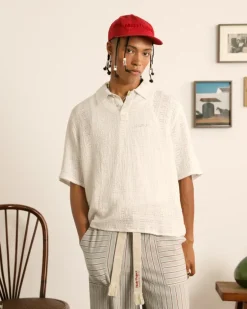 Half Polo White