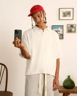 Half Polo White