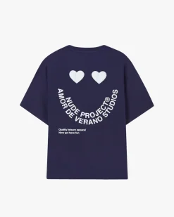 Happy Tee Navy