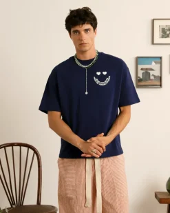Happy Tee Navy
