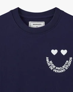 Happy Tee Navy