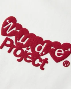 Hearts Tee White