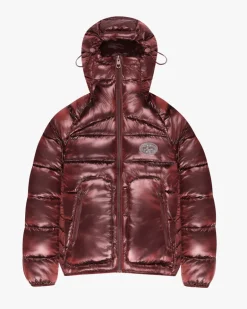 Iconic Puffer Jacket Burgundy