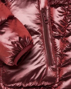 Iconic Puffer Jacket Burgundy