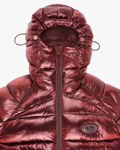 Iconic Puffer Jacket Burgundy