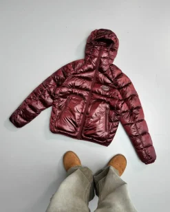 Iconic Puffer Jacket Burgundy