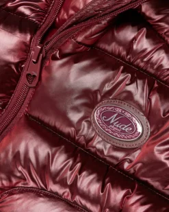 Iconic Puffer Jacket Burgundy