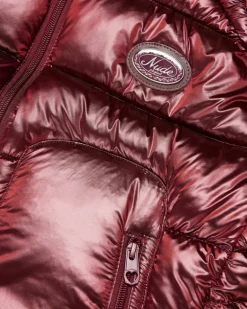 Iconic Puffer Jacket Burgundy