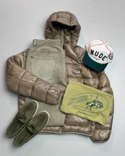 Iconic Puffer Jacket Olive Green