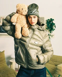 Iconic Puffer Jacket Olive Green
