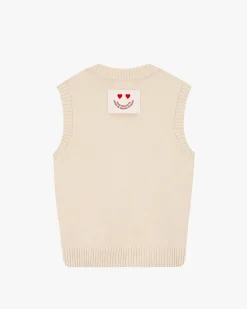 Jersey Apple Crew Vest Azul