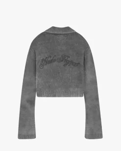 Jersey Con Cremallera First Class Gris Oscuro