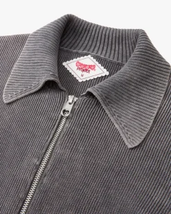 Jersey Con Cremallera First Class Gris Oscuro