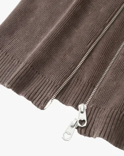 Jersey Con Cremallera First Class Marrón