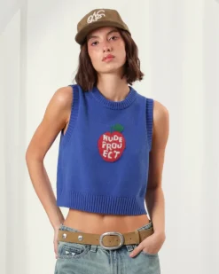 Jersey Cutie Apple Vest Azul