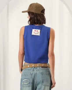 Jersey Cutie Apple Vest Azul