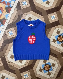 Jersey Cutie Apple Vest Azul