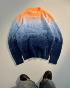 Jersey Gradient Cozy Naranja