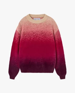 Jersey Gradient Cozy Rojo