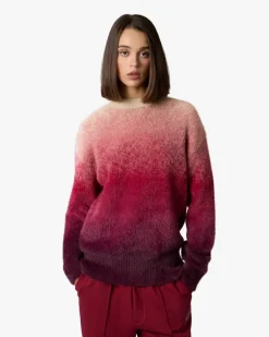 Jersey Gradient Cozy Rojo