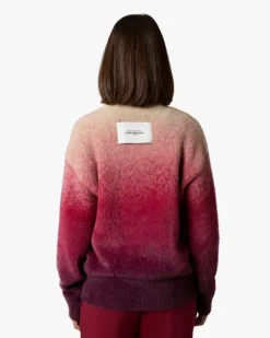 Jersey Gradient Cozy Rojo