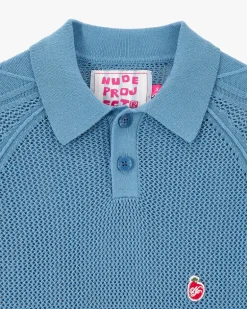Jersey Raglan Polo Azul