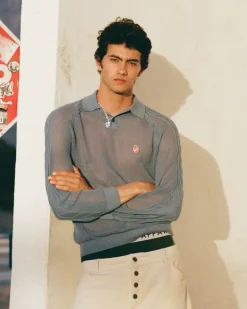 Jersey Raglan Polo Azul