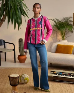Jersey Rosel Football Polo Rosa