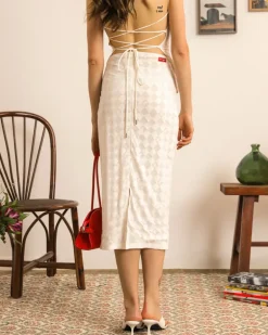 Laca Skirt White