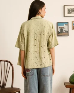Leaf Shirt Green