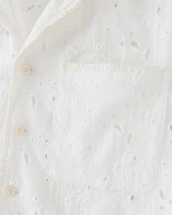 Leaf Shirt White