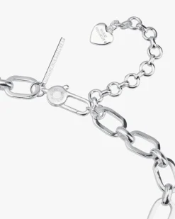 Letter Chain Silver