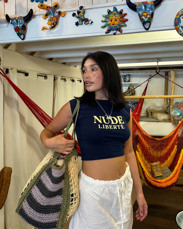 Liberté Top Navy