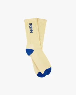 Logo Socks Blue/Yellow 2Xpack